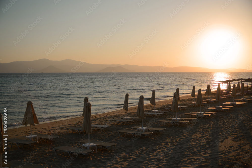 Naxos island, Cyclades, Greece sea vacation family summer holidays