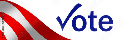 Election Sticker for USA