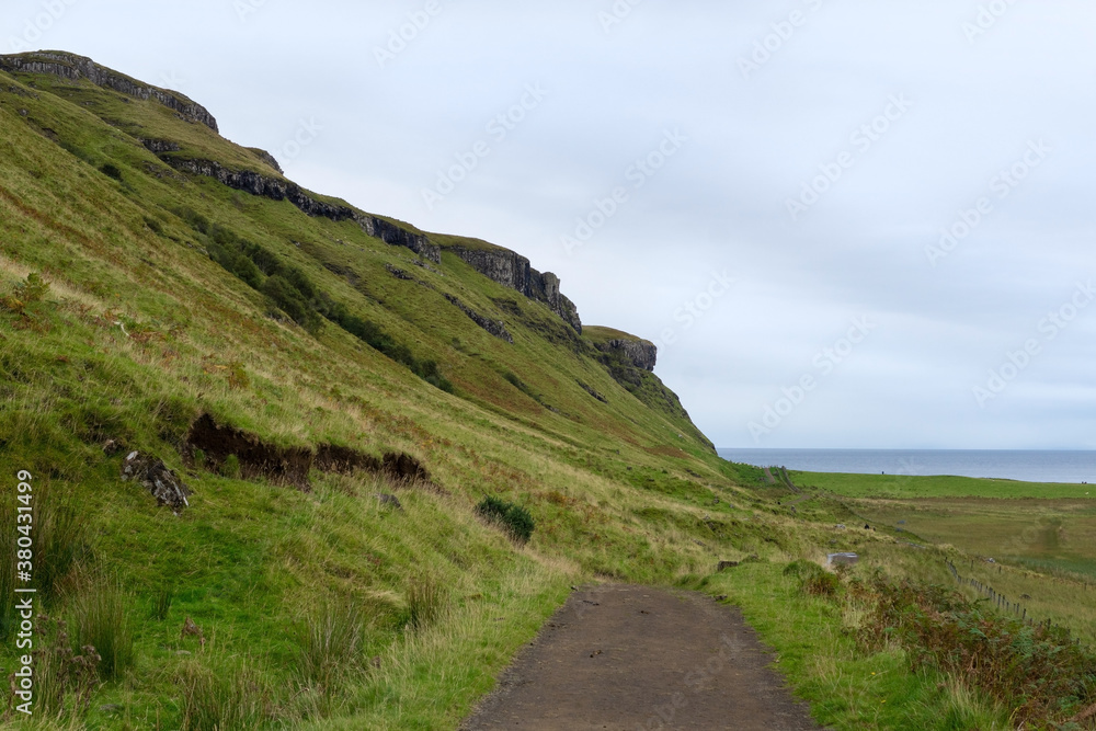 Fototapeta premium The path to Talisker Bay on the Isle of Skye