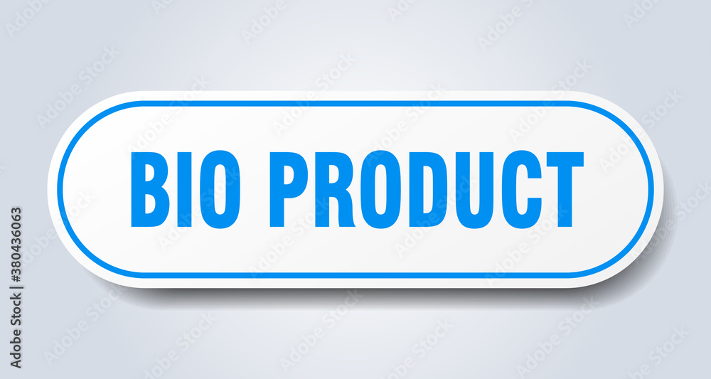 bio product sign. rounded isolated button. white sticker bio product sign. rounded isolated button. white sticker