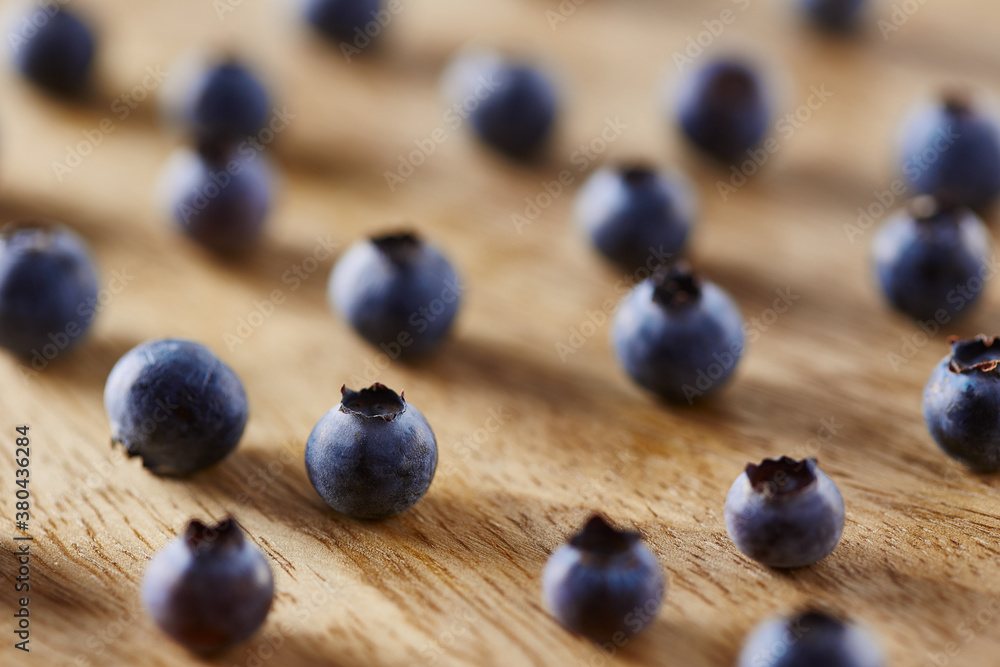 Raw natural blueberries Raw natural blueberries