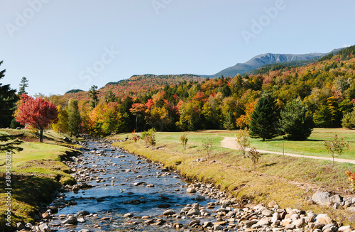 Autumn Landscape New Hamsphire photo