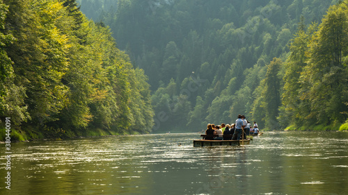 Wallpaper Mural Traditional rafting on the Dunajec Gorge, Pieniny, Poland, Torontodigital.ca