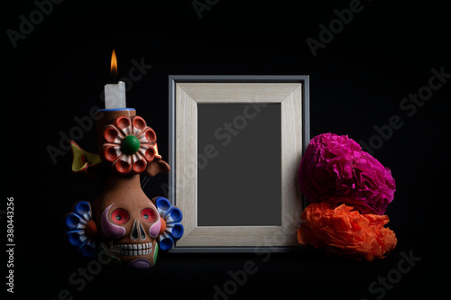 Dia de los muertos, Mini altar para dia de muertos  / Mini altar for day of the dead
