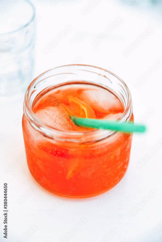 Drink: Spritz Cocktail in a jar Drink: Spritz Cocktail in a jar