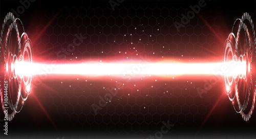 Futuristic circle vector HUD interface screen design. Abstract style on blue background. Abstract vector background. Abstract technology communication design innovation concept background.