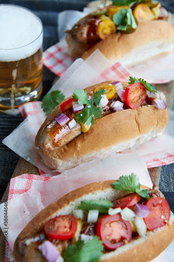 Hot dog sausages Hot dog sausages