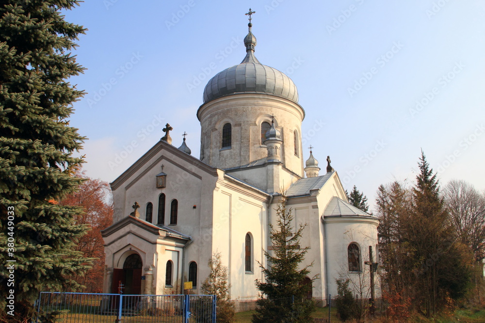 Zapałów Surmaczówka Kościół Zabytek Architektura Sakralna