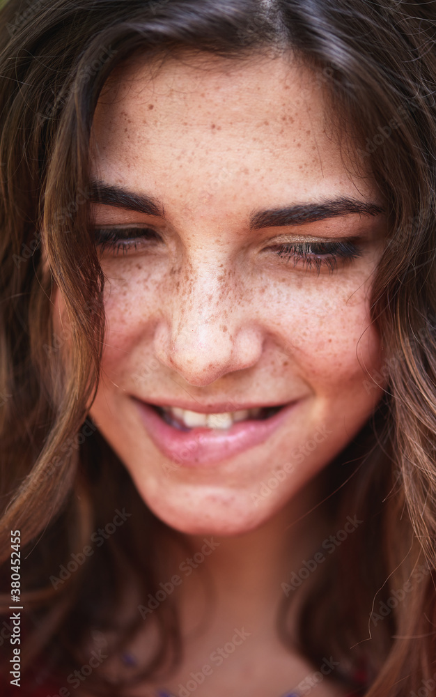woman biting her lip woman biting her lip