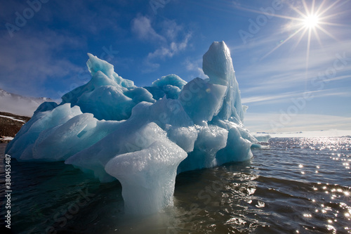 Iceberg, Svalbard, Norway photo