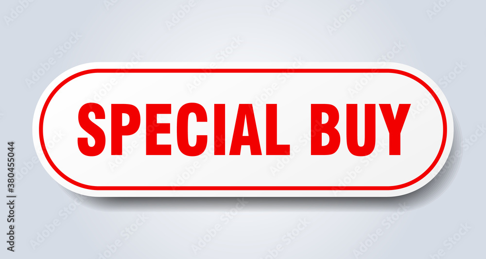 special buy sign. rounded isolated button. white sticker special buy sign. rounded isolated button. white sticker
