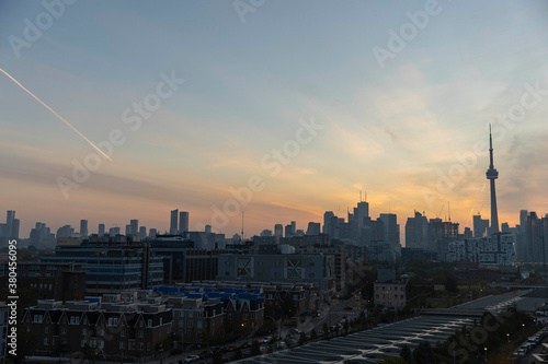 Sunrise in Toronto