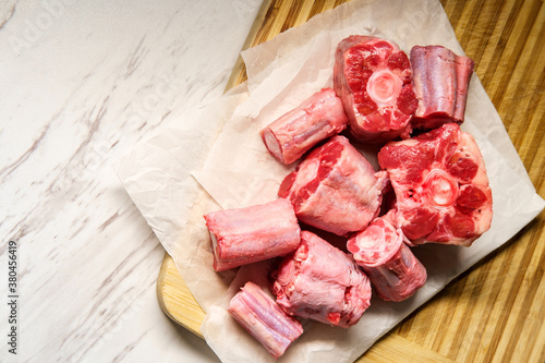 Oxtail Meat Cutting board photo