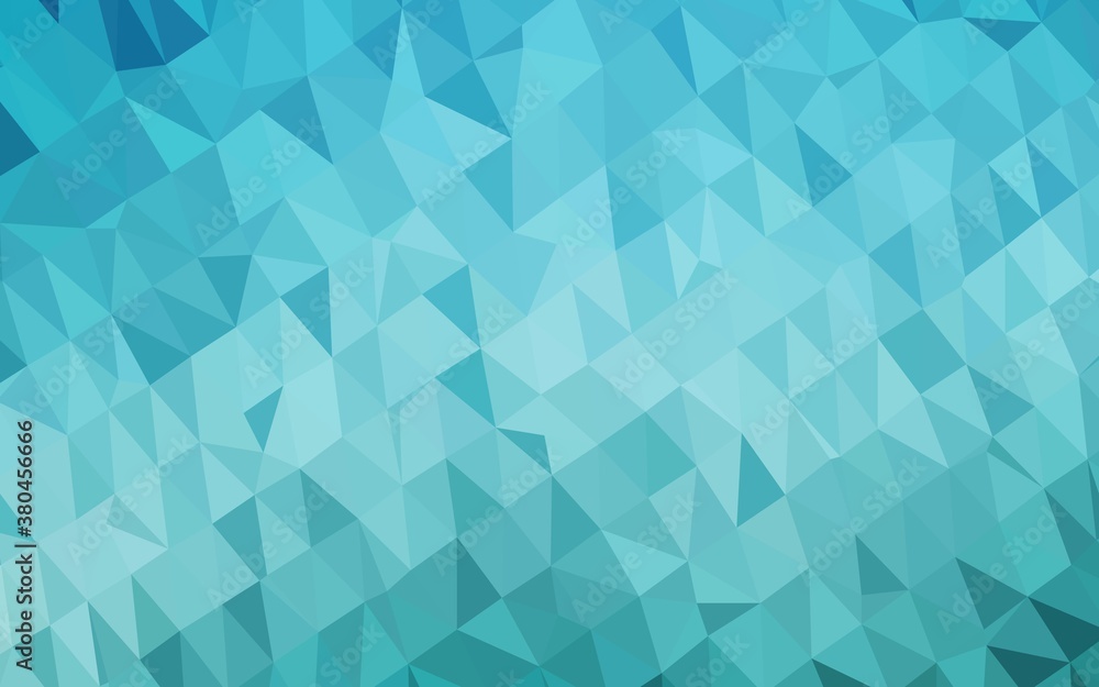 Light BLUE vector blurry triangle texture. Geometric illustration in Origami style with gradient. Template for your brand book. Light BLUE vector blurry triangle texture. Geometric illustration in Origami style with gradient. Template for your brand book.