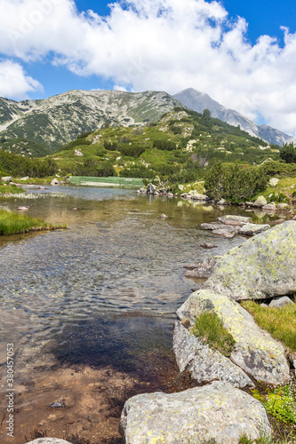 Banderitsa River at Pirin Mountain, Bulgaria