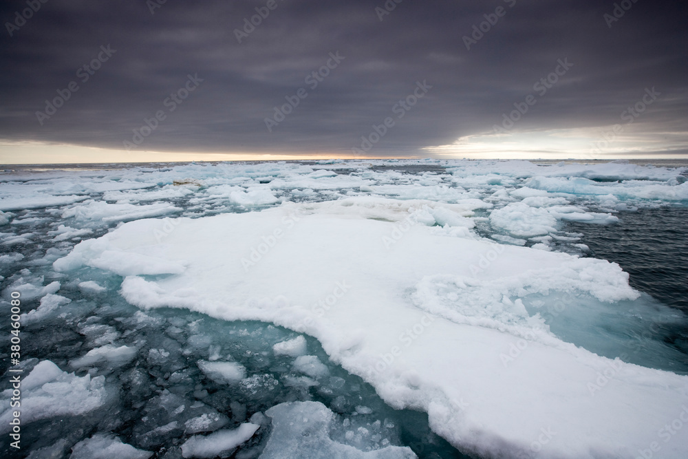 Sea Ice, Svalbard, Norway Sea Ice, Svalbard, Norway