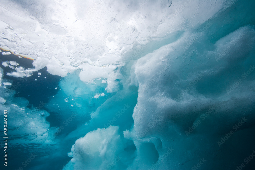 Underwater Iceberg, Svalbard, Norway