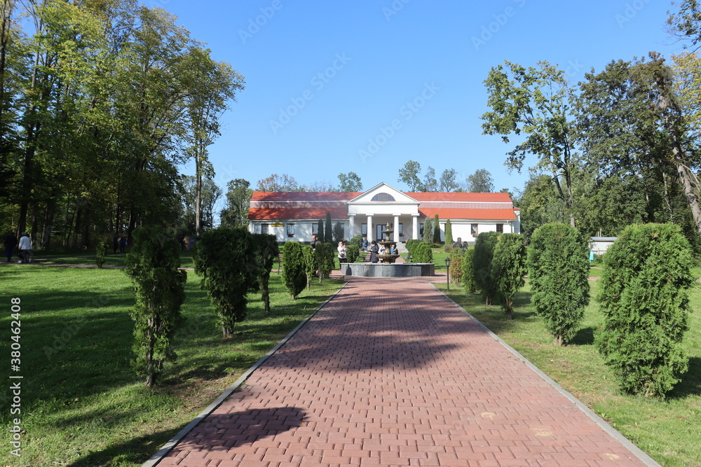 royal king palace building in Belarus
