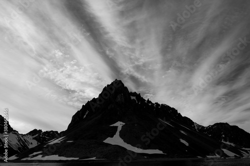 Mountain Peak, Hornsund, Svalbard, Norway photo