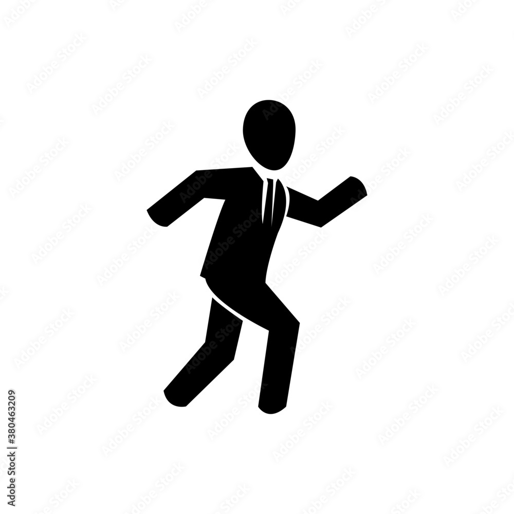 Run employee icon