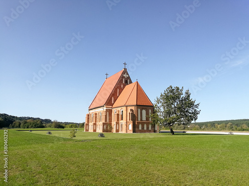 Old church of st. John the baptist in Zapyskis, Lithuania