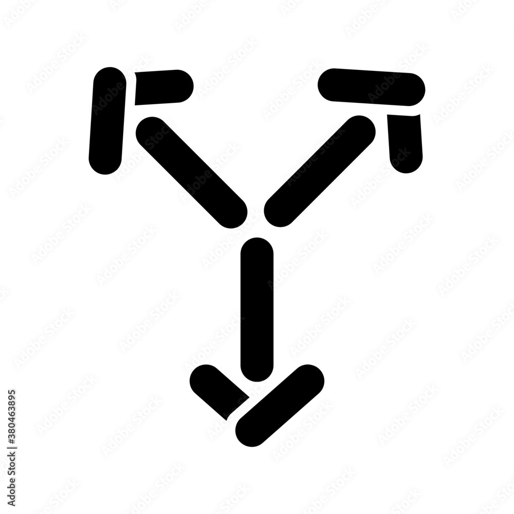 Direction sign icon Direction sign icon