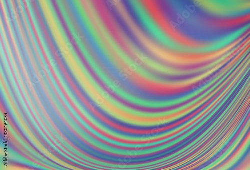 Light Silver, Gray vector template with lava shapes.