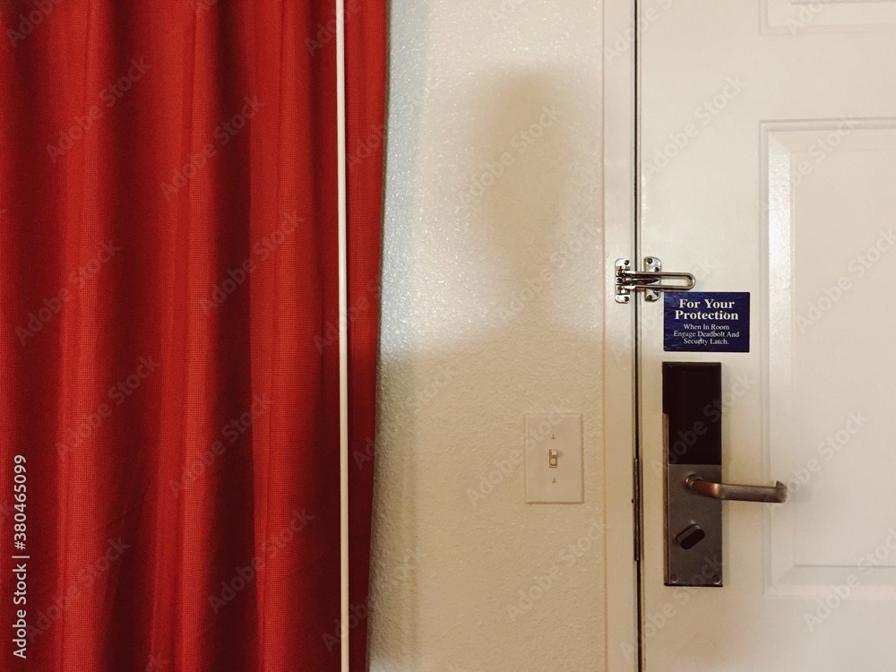 For Your Protection: When in Room Engage Security Latch. For Your Protection: When in Room Engage Security Latch.