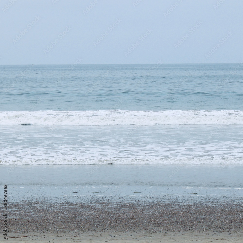 Calm Waves on a Beach