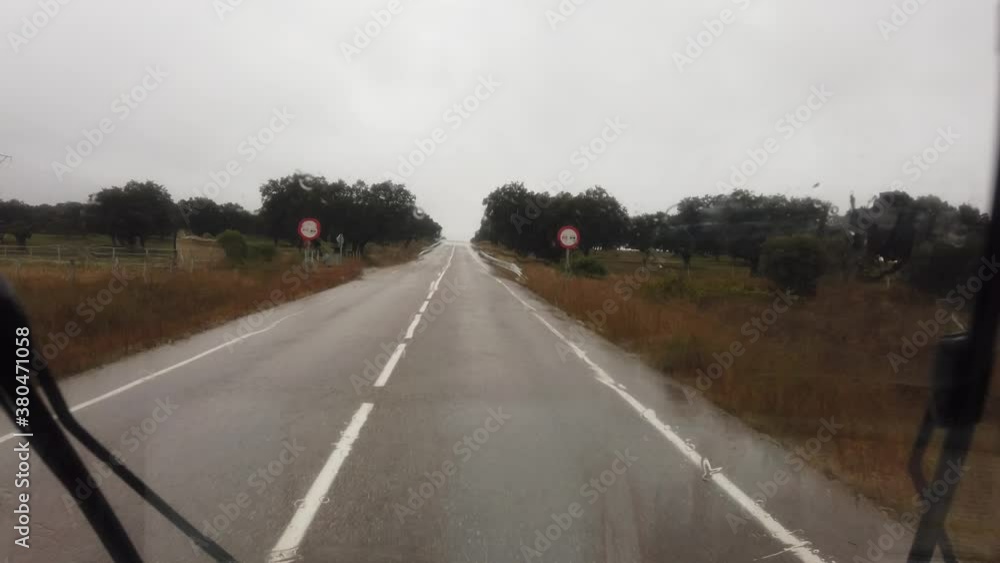 Rural road in village of Salamanca,Spain Rural road in village of Salamanca,Spain