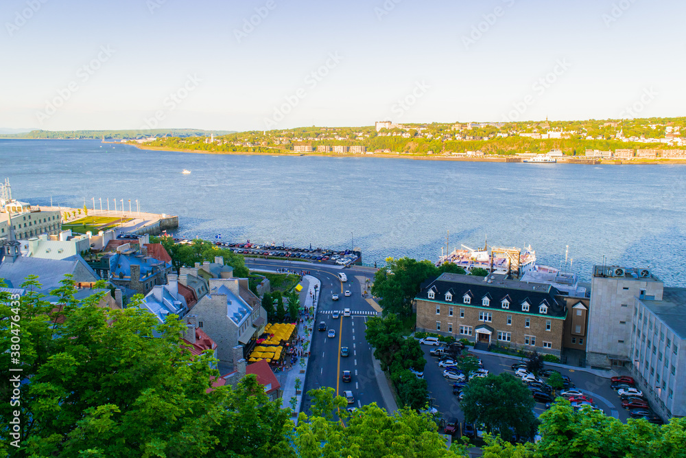 Fototapeta premium view of the river