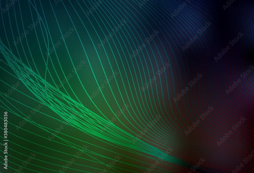 Dark Green vector abstract blurred background. Dark Green vector abstract blurred background.
