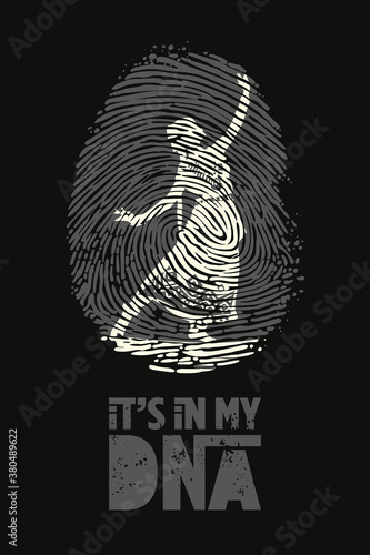 T Shirt design, Finger icon, 