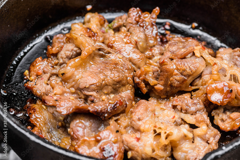 アウトドア定番料理 焼き肉 アウトドア定番料理 焼き肉