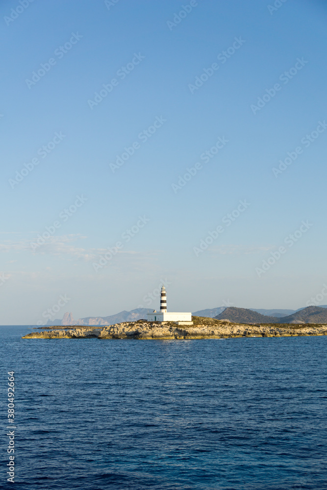 Lighthouse in the Mediterranean Sea Lighthouse in the Mediterranean Sea