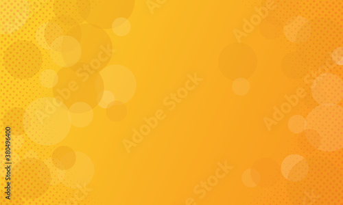 abstract geometric shape orange background