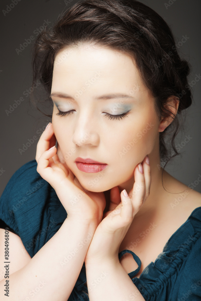 young beautiful woman young beautiful woman
