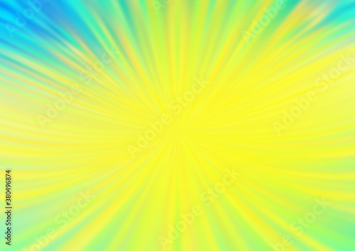 Light Blue, Yellow vector modern elegant background. A vague abstract illustration with gradient. The blurred design can be used for your web site.