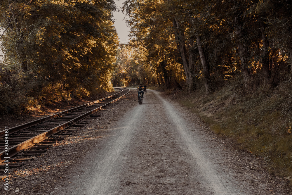 Fototapeta premium Railroad Trail in York, PA