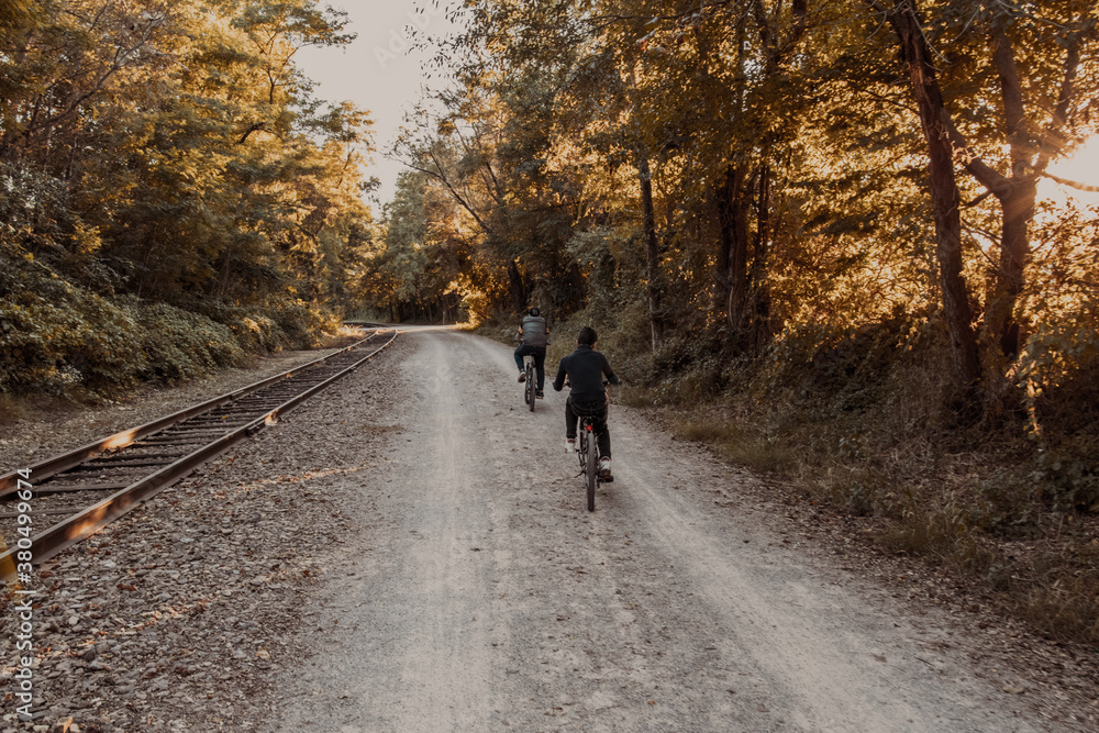 Fototapeta premium Railroad Trail in York, PA