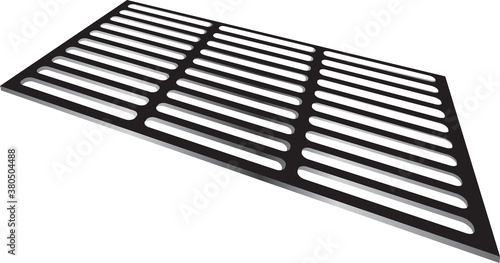 Rectangular BBQ Grill