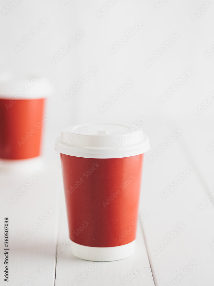 Red paper cup Red paper cup