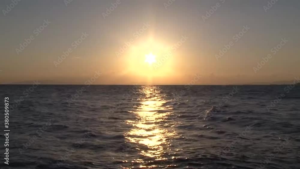 海と夕陽 海と夕陽