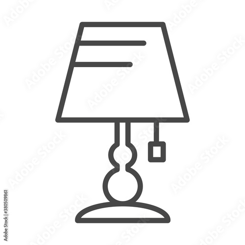lamp decoration ornament light linear icon style