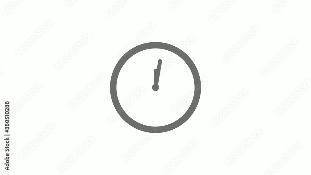 Gray color circle 12 hours clock icon without trick,clock icon Gray color circle 12 hours clock icon without trick,clock icon