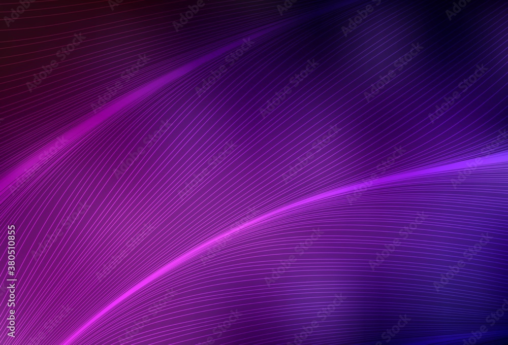 Dark Pink vector texture with bent lines. Dark Pink vector texture with bent lines.