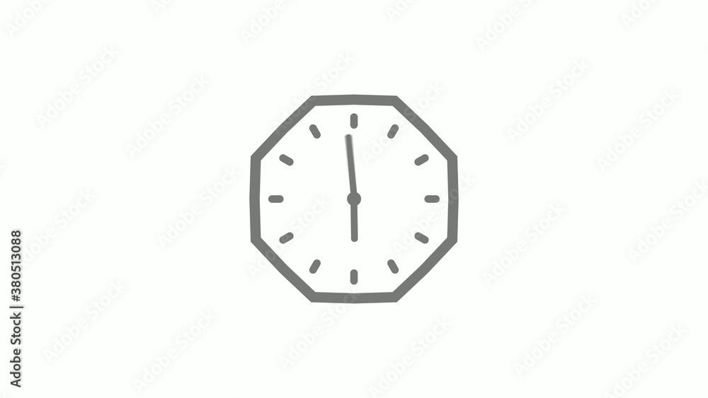 Gray color counting down clock icon on white background,clock icon Gray color counting down clock icon on white background,clock icon