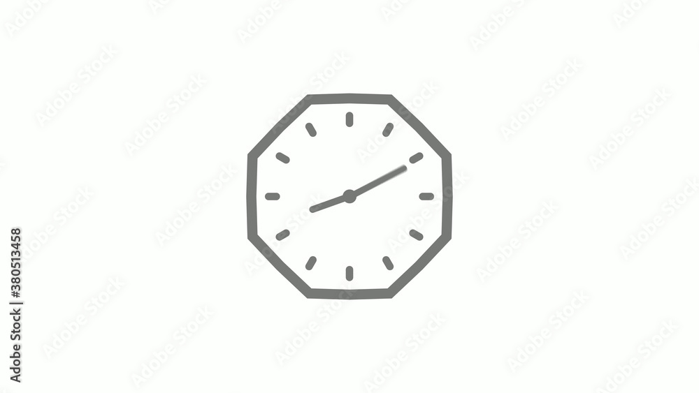Gray color counting down clock icon on white background,clock icon Gray color counting down clock icon on white background,clock icon