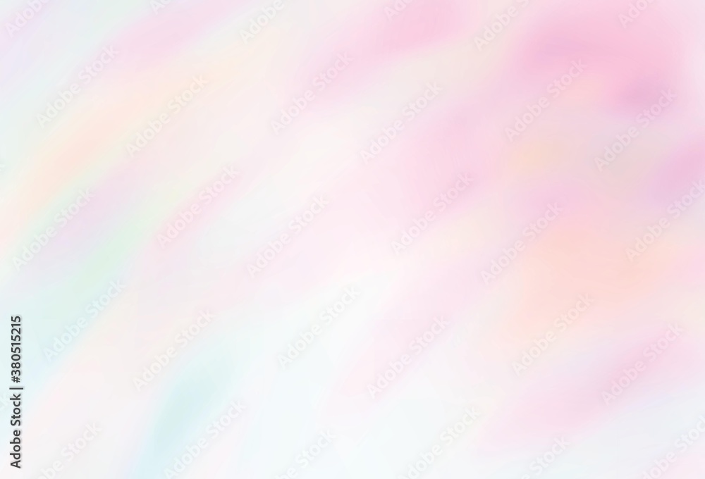 Light Pink, Yellow vector blurred pattern.