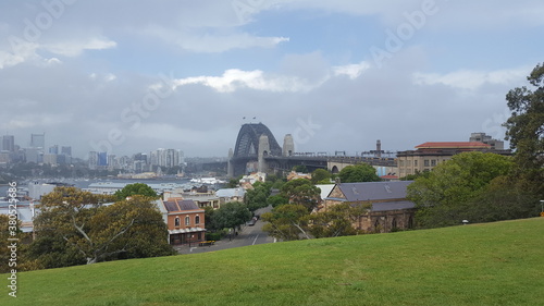panorama of Sydney Harbour Bridge
